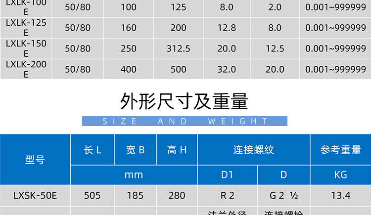 智能預付費大口徑水表